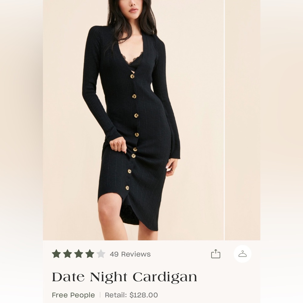 Free People Date Night Cardigan